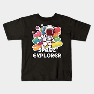 Astroanut Space Explorer Kids T-Shirt